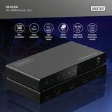 Digitus Commutateur HDMI 4K 3x1, Switch HDMI 