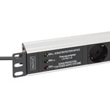 Digitus DN-95441, Multiprise Noir/en aluminium