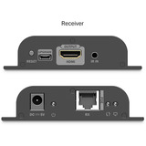 Digitus Kit d'extension HDMI IP PoE Noir
