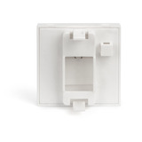 Digitus Plaque frontale 45x45 mm pour goulottes, Cache Blanc