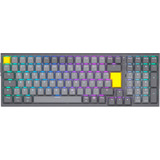 ENDORFY Celeris 1800 RGB clavier gaming mécanique Gris, Layout DE (QWERTZ), ENDORFY Yellow by Gateron, 100%