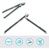 GARDENA Ébrancheur EnergyCut Pro L, Élagueur Gris/Turquoise