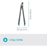 GARDENA Ébrancheur EnergyCut Pro L, Élagueur Gris/Turquoise