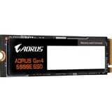GIGABYTE AORUS Gen4 5000E 1 To M.2 PCI Express 4.0 NVMe 3D TLC NAND SSD Noir, 1 To, M.2, 5000 Mo/s