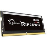 G.Skill 16 Go DDR5-5200, Mémoire vive Noir, F5-5200S3838A16GX1-RS, Ripjaws