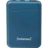 Intenso XS5000 Lithium Polymère (LiPo) 5000 mAh Essence, Powerbank Pétrole, 5000 mAh, Lithium Polymère (LiPo), Essence