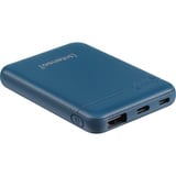 Intenso XS5000 Lithium Polymère (LiPo) 5000 mAh Essence, Powerbank Pétrole, 5000 mAh, Lithium Polymère (LiPo), Essence