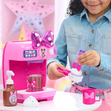 Just Play Disney Junior Minnie Mouse Rise & Shine Bowrista Set, Appareil ménager pour enfants 