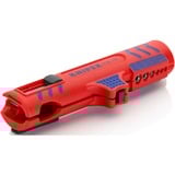 KNIPEX Outils universels à dégainer, Abisolier et outil de démontage Rouge/Bleu, 67 g, Bleu, Rouge