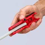 KNIPEX Outils universels à dégainer, Abisolier et outil de démontage Rouge/Bleu, 67 g, Bleu, Rouge