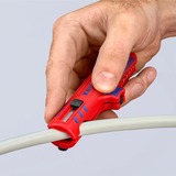 KNIPEX Outils universels à dégainer, Abisolier et outil de démontage Rouge/Bleu, 67 g, Bleu, Rouge