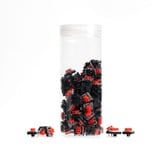 Keychron Ensemble de commutateurs mécaniques rouges à profil bas, Switch pour clavier Transparent