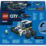 LEGO City Coole Flitzer - Camion de police, Jouets de construction 