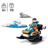 LEGO City - La motoneige d’exploration arctique, Jouets de construction 60376
