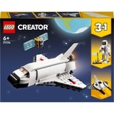 LEGO Créateur 3-en-1 - Navette spatiale, Jouets de construction 