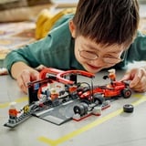 LEGO Ville - Arrêt au stand de F1 et équipe de ravitaillement avec voiture Ferrari, Jouets de construction 60443