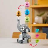 LEGO Éléphant bébé flottant, Jouets de construction Jeu de construction, 18 an(s), Plastique, 402 pièce(s), 488 g
