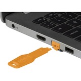 Lindy 47896 bloqueur de port Clé de bloqueur de port RJ-45 Orange Acrylonitrile-Butadiène-Styrène (ABS) Orange, Clé de bloqueur de port, RJ-45, Orange, Acrylonitrile-Butadiène-Styrène (ABS), Sac en polyéthylène, CE, RoHS, REACH, California Proposition 65
