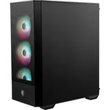 MSI MAG Forge 112R Midi Tower Noir, Transparent, boîtier pc Noir | 2x USB-A | RGB | Window