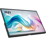 MSI PRO MP165DE E6 15.6" Moniteur Noir, 1x HDMI, 2x USB-C, 39,6 cm (15.6"), LED, 1920 x 1080 pixels, Full HD, 16:9, 4 ms