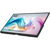 MSI PRO MP165DE E6 15.6" Moniteur Noir, 1x HDMI, 2x USB-C, 39,6 cm (15.6"), LED, 1920 x 1080 pixels, Full HD, 16:9, 4 ms