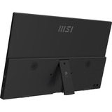 MSI PRO MP165DE E6 15.6" Moniteur Noir, 1x HDMI, 2x USB-C, 39,6 cm (15.6"), LED, 1920 x 1080 pixels, Full HD, 16:9, 4 ms