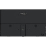 MSI PRO MP165DE E6 15.6" Moniteur Noir, 1x HDMI, 2x USB-C, 39,6 cm (15.6"), LED, 1920 x 1080 pixels, Full HD, 16:9, 4 ms
