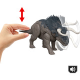 Mattel Jurassic World – Figurine articulée Nasutoceratops Jurassic World – Figurine articulée Nasutoceratops, 4 an(s), Multicolore, Plastique