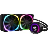 NZXT Kraken Z53 RGB Processeur Refroidisseur de liquide tout-en-un 12 cm Noir, Watercooling Noir, Refroidisseur de liquide tout-en-un, 12 cm, 52,44 cfm, Noir