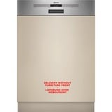 Neff S145ECS15E lave-vaisselle Semi-intégré 14 couverts Acier inoxydable brossé, Semi-intégré, Taille maximum (60 cm), Acier brossé, Acier inoxydable, Boutons, 1,75 m, 1,65 m