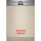 Neff S145ECS15E lave-vaisselle Semi-intégré 14 couverts A Acier inoxydable brossé, Semi-intégré, Taille maximum (60 cm), Acier brossé, Acier inoxydable, Boutons, 1,75 m, 1,65 m