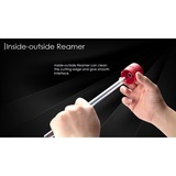 RAIJINTEK RAI-BT - Bending kits for 14 mm Tube, Cintreuse Noir/Rouge, 6 pièces