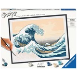 Ravensburger CreArt ART Collection - La Grande Vague (Hokusai), Peinture 