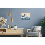 Ravensburger CreArt ART Collection - La Grande Vague (Hokusai), Peinture 