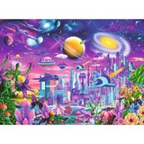 Ravensburger Puzzle pour enfants Ville cosmique 
