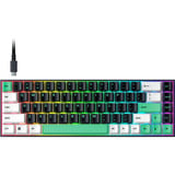 Razer Reclusa X Mini 65 RGB clavier gaming mécanique Noir, Layout DE (QWERTZ), Razer Orange Gen-3	, 65%