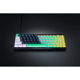 Razer Reclusa X Mini 65 RGB clavier gaming mécanique Noir, Layout DE (QWERTZ), Razer Orange Gen-3	, 65%