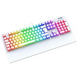 SPC Gear clavier gaming Blanc/transparent, Layout DE, Kailh RGB Brown