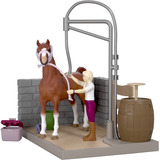 Schleich Horse Club Aire de lavage pour chevaux de Sofia, Figurine 