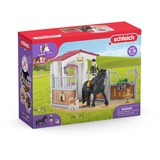 Schleich Horse Club - Ecurie avec Tori et Princesse, Figurine 42437