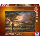 Schmidt Spiele Terry Redlin : Or du soleil sur les champs mûrs, Puzzle 