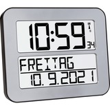 TFA 60.4512.54, Table clock Argent