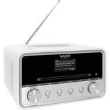 TechniSat Tech DIGITRADIO 586 whsr, Radio Internet Blanc/Argent