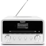 TechniSat Tech DIGITRADIO 586 whsr, Radio Internet Blanc/Argent
