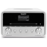 TechniSat Tech DIGITRADIO 586 whsr, Radio Internet Blanc/Argent