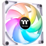 Thermaltake CT140 ARGB Sync PC Cooling Fan White ventilateurs de boîtier Blanc, 2 pièces, 140 x 140 x 25 mm, PWM