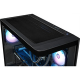 Thermaltake PC-000097-DE, PC gaming Noir/transparent