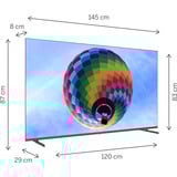 Thomson  65" Ultra HD TV QLED Gris foncé