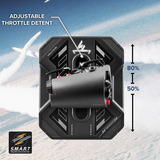 Thrustmaster Sol-R 6 Throttle, Régulateur de poussée Noir