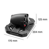 Thrustmaster Thrustmaster Sol-R 6 Throttle, Régulateur de poussée Noir